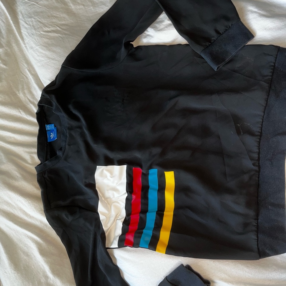 Adidas mesh crewneck